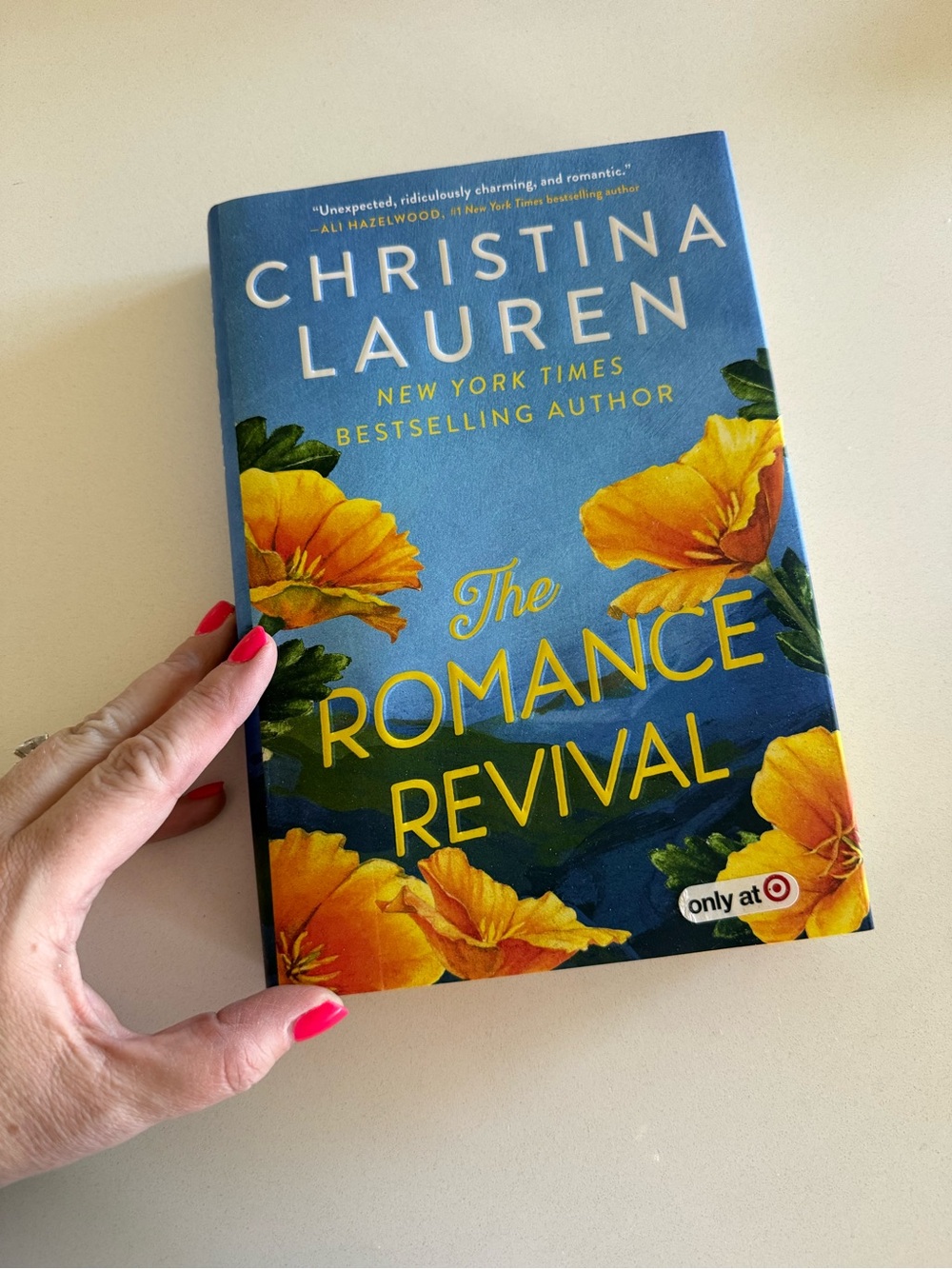 The Romance Revival by Christina Lauren Hardback with sprayed edges